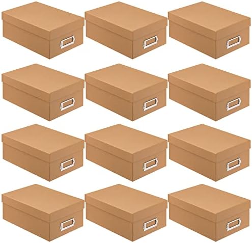 Michaels Bulk 12 Pack: Kraft Memory Box jednostavno Tidy ™