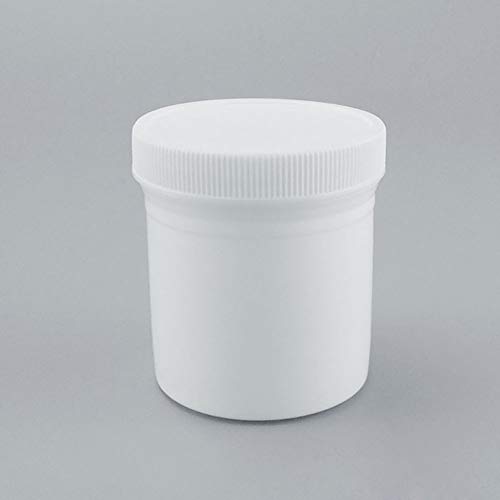 ADAMAS-BETA HDPE plastični cilindrični reagens za skladištenje uzoraka bijela, 300ml, paket od 2