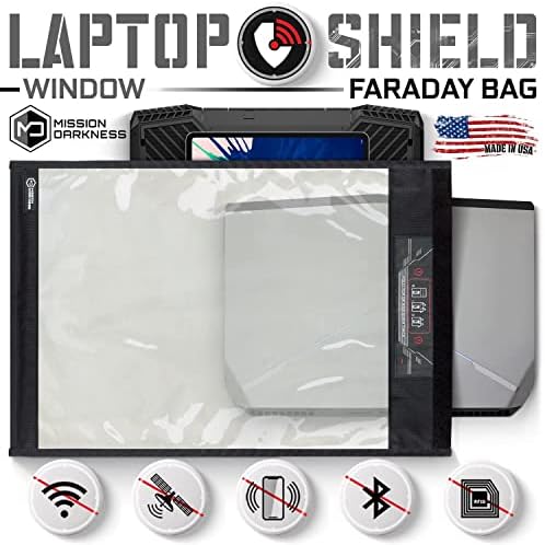 Misija mrak prozor Faraday torba za laptope / / zaštita uređaja za provođenje zakona, vojska, izvršna privatnost, EMP zaštita, putovanje & amp; sigurnost podataka, Anti-Hacking & osiguranje protiv praćenja