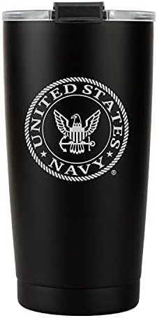 Vojna Prodavnica poklona USN 20oz vakuumski izolovana od nerđajućeg čelika mornarička čaša za putovanja