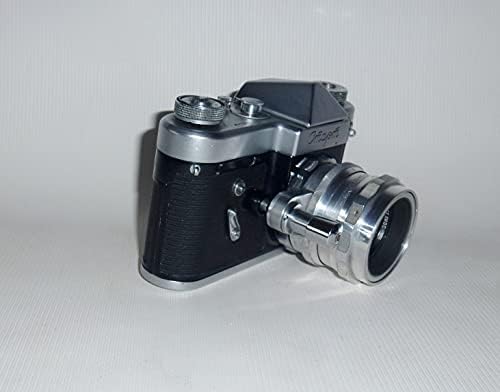 Start SSSR Sovjetski Savez Ruska 35 mm SLR filmska kamera sa Helios - 44 srebrnim objektivom