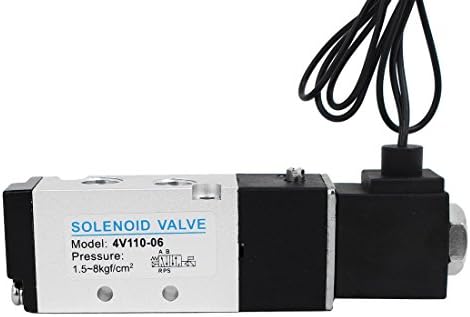 AEXIT DC 12V ventili 2 pozicija 5 putem neutralnog električnog solenoidnog upravljača zraka Solenoidni ventili 4V110-06