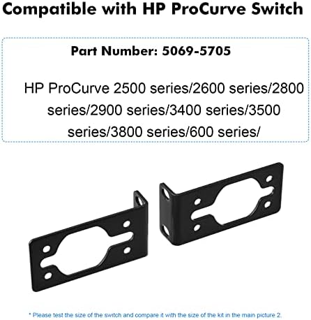 Mountlink Metal stalak za montiranje za 17,3 inča, kompatibilan je za HP / HPE mrežni prekidač