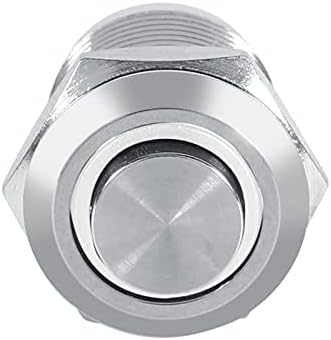 KIMISS 12mm vodootporni Metal trenutni prekidač sa dugmetom visoko Flush 4-pinski bijeli LED 3V + LED dugme prekidač LED trenutni prekidač LED trenutno dugme prekidač LED trenutni Latchi