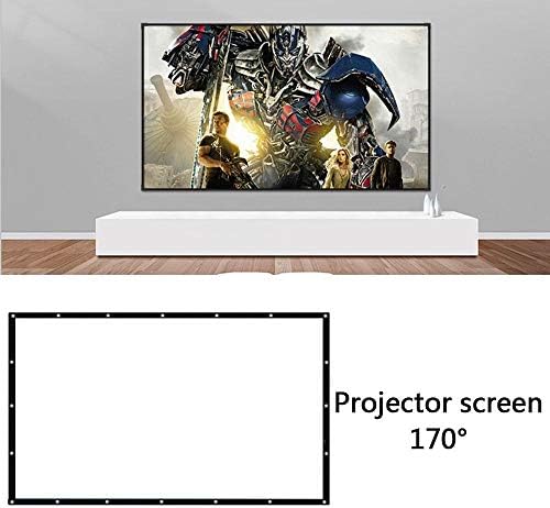 WSSBK sklopiv 16: 9 projektor 60 72 84 100 120 150 inčni bijeli projekcijski ekran za ekranu projektora TV zaslon zaslon zaslon HOME-Visual ekran