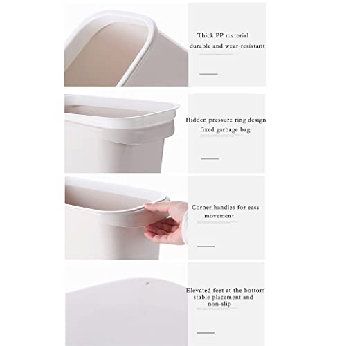 ATAAY kante za smeće kanta za smeće kanta za smeće suziti prorez pravokutno sortiranje kanta za smeće papir kućna Plastična kuhinja kupatilo kante za smeće sa