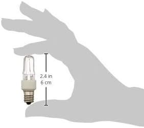 Westinghouse Rasvjeta 0625200 60 Watt, 120 Volt Clear T3 Jednostruka Ksenonska/Kriptonska Sijalica Sa Žarnom