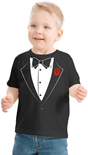 Ann Arbor Majica Co. Big Boys 'Tuxedo Tee | Kid's Wedding Majica za mlade i dječje dijete