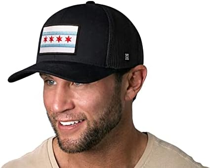 Haka Chicago Zastava šešir-Chicago Trucker šešir za muškarce & amp; žene, CHI bejzbol kapa, podesivi Golf šešir