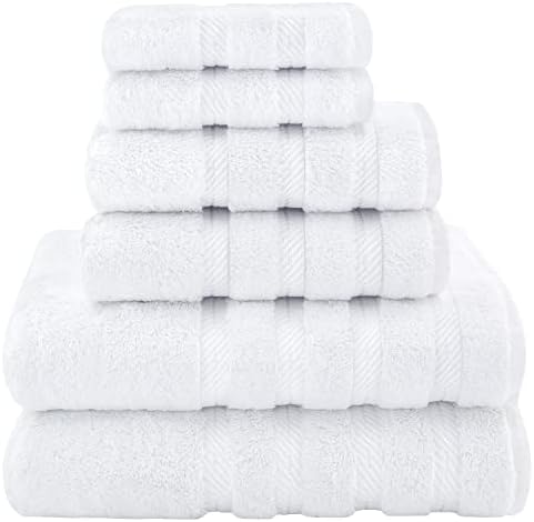Američki meki posteljina 6 komada ručnika za ručnik i 20x34 paket za kadu