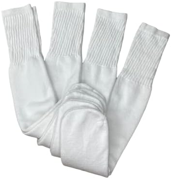 Suni odjeću muške čarape bijele cijevi za muškarce - mens preko čarapa za tele - koljena velike čarape