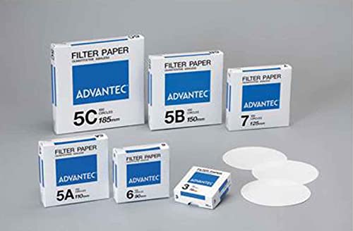 Advanterec MFS N0618. 5cm kvalitativni Filter papir bez pepela, br. 6, 0,20 mm debljine