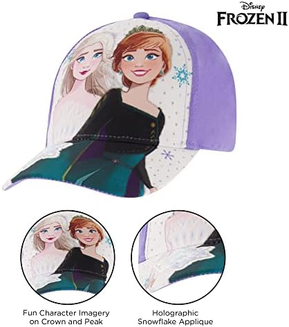 Disney mala bejzbol kapa, smrznuta Elsa & amp; Anna podesivi šeširi za malu djecu 2-4 ili