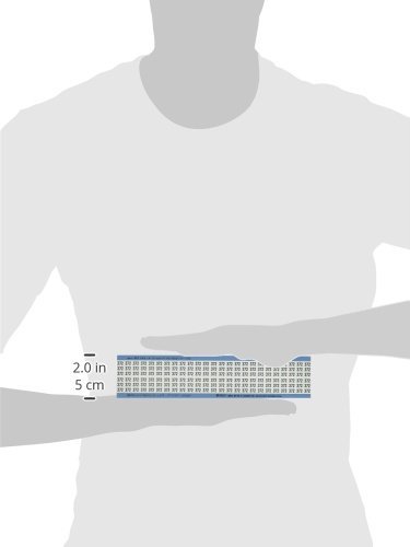 Brady WM-372-PK Vinilna tkanina koja se može repozicionirati, crno na bijelo, kartica žičanih markera
