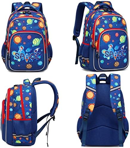 Školski ruksak Dječija torba za knjige Set-sa torbom za ručak & pernica potrepštine za osnovne predškolske vrtiće za dječake djevojčice