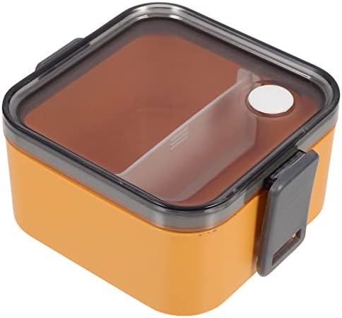 Hemoton 3kom Plastična Bento Kutija Kutija za ručak za odrasle kutija za ručak za žene kutija za ručak za odrasle kvadratna kutija za ručak
