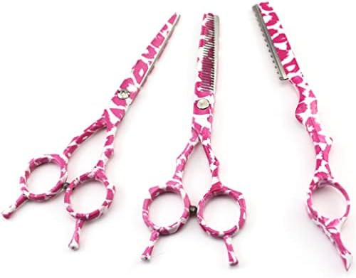 NXYJD 5,5 inčni ružičasti škare za kosu za kosu za kosu za kosu za šišanje za brisanje škare