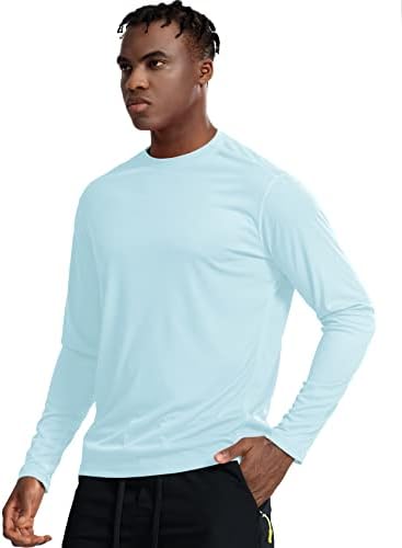 Vlage Wicking atletičke košulje za muškarce dugotrajno vježbanje trčanja teretane TEE UV / zaštita