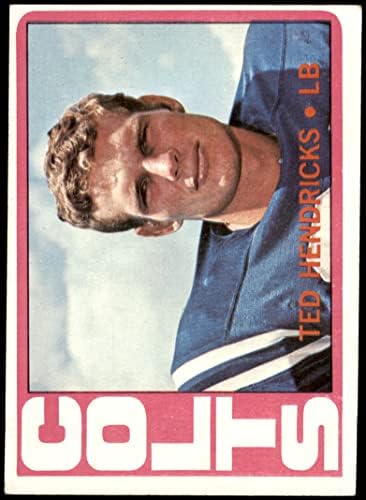 1972 TOPPS # 93 Ted Hendricks Baltimore Colts VG / ex Colts Miami