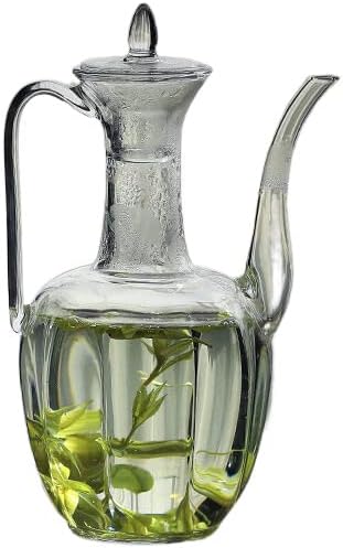 Stakleni zeleni čajnik za čaj za pravljenje kućnog aparata za čaj imitacija pjesme Dynasty ručni