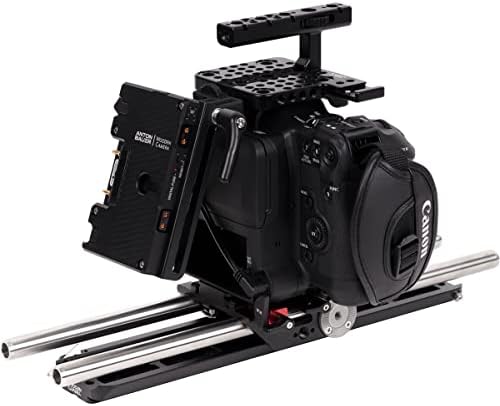 Drvena Kamera objedinjeni Komplet dodatne opreme sa baterijom Slide Pro Gold Mount za Canon C70
