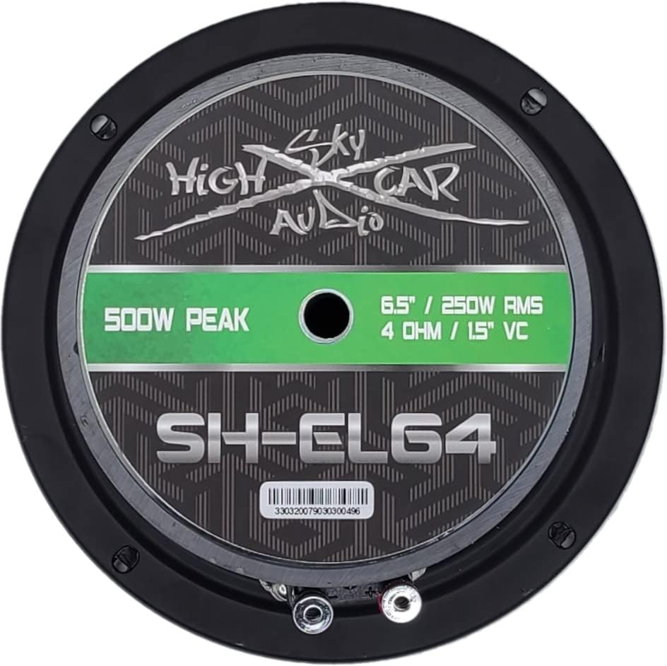 Sky High Car Audio Shca EL64 6.5 Midrange Midbass zvučnik 500 vata 4 ohm