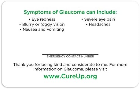 Imam karticu za pomoć glaukomu 3 kom