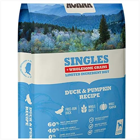 ACANA Duck & amp; bundeva zdrav zrna suha hrana za pse Formula. 22.5 Funta Torba.