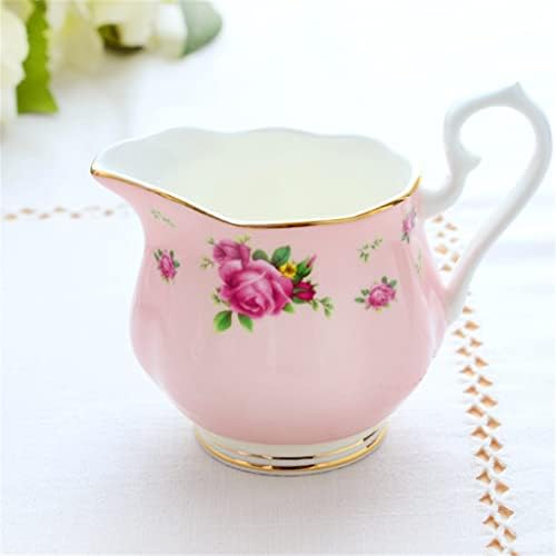 Uxzdx ružičasta dna ruža Hado čaj za čaj Elegantne keramičke popodnevni čaj set za čaj za čaj