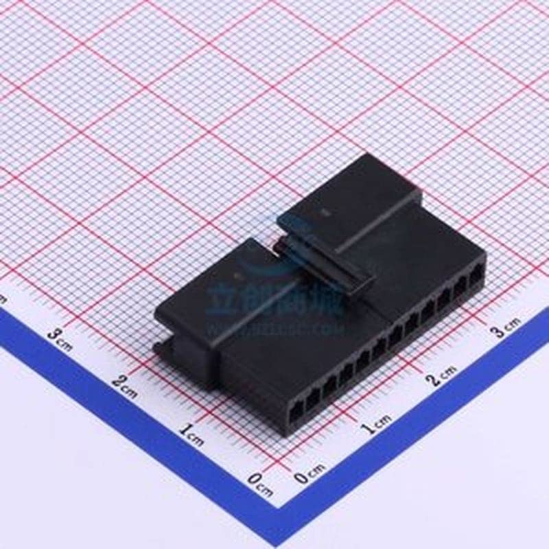 20 kom 2,5 mm glavno plastično kućište od žice do žice crno SM kućište terminala za presovanje P=2,50 mm--HX25023 - 12R