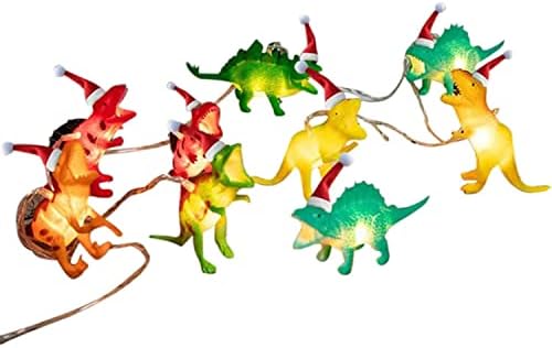 LED svjetla za dinosauruse Dinosaurus dekor sobe za dječake Božićne potrepštine za zabavu Dinosaurus svjetla