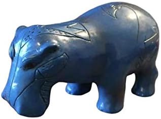 Veronese Dizajn Egipatski retki postignut hipopotamus taweret ručno oslikan 1,75 u visokom
