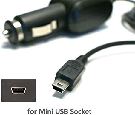 EDO Tech 5V 2A Mini USB Adapter za punjenje automobila za napajanje za Rand McNally Intelliroute