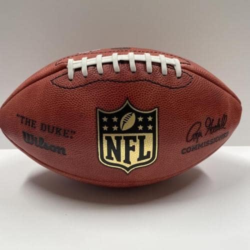 Rob Gronkowski 87 Jednopotkriveni službeni NFL The Duke fudbal. - Autografirani fudbali
