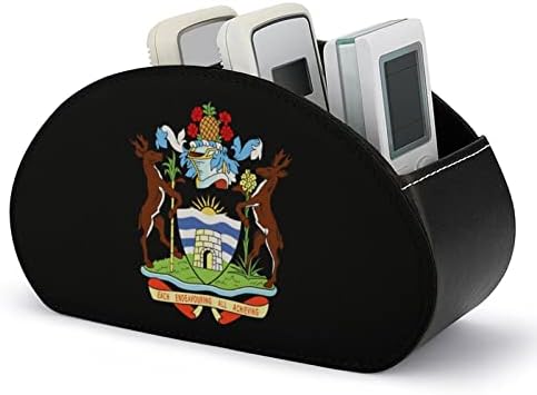Grb antigua i Barbuda Moderni držač daljinskog upravljača sa 5 odjeljaka PU kožna matifunkcionalna kancelarijska