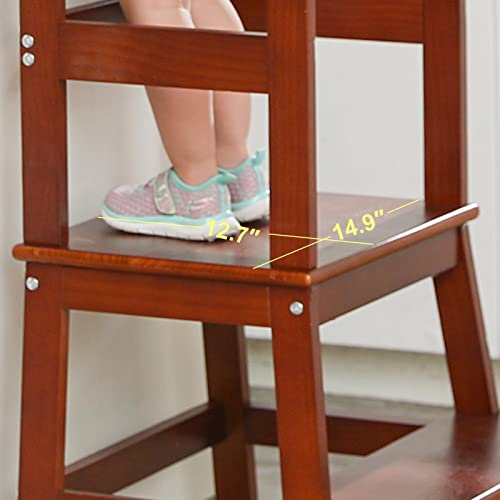 Kuhinjski korak stolica za mališane, Montessori Dečija stolica za učenje, stoji za bebe za šalter, dječji
