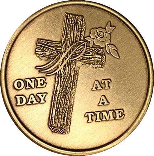 Krst jedan po jedan bronzani medaljon Serenity molitveni čip