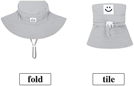 Durio Kids Bucket Hat Baby Sun Hats Upf 50+ Toddler Sunčani šešir Smileing Lice Baby Girl Boy