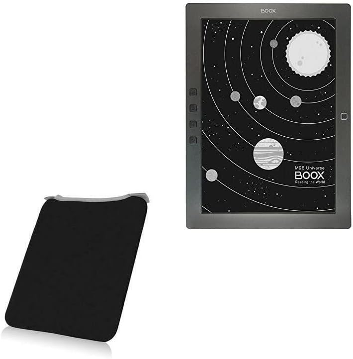 Boxwave futrola kompatibilna sa Onyx Boox M96 - SlipSuit, meka tanka neoprenska torbica zaštitni poklopac kućišta za Onyx Boox M96, Onyx Boox M96, C67ml-Jet Black
