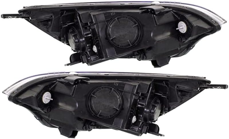 Raelektrična Nova halogena prednja svjetla kompatibilna sa Kia Rio Lx Lx+ Hatchback 2012-2017 po BROJU DIJELA 92102 - 1w340 921021W340 92101-1W340 921011W340 KI2503154 KI2502154