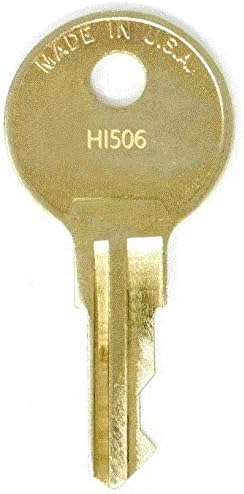 Hirsh Industries H1539 Zamjenski Ključevi: 2 Ključa