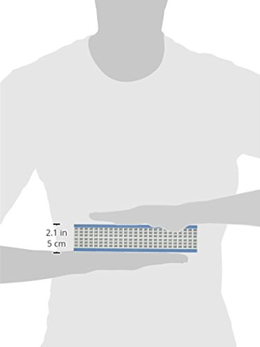 Brady Wm-182-PK Vinilna tkanina koja se može repozicionirati, crno na bijelo, kartica žičanih markera sa čvrstim