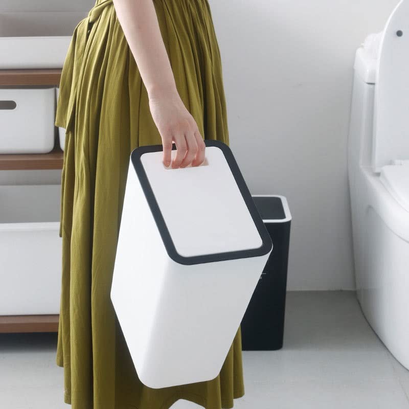 Bkdfd toaletna kanta za smeće domaćinstvo sa poklopcem kuhinjska klasifikacija presa za kupatilo dnevni boravak pravougaona kanta za smeće