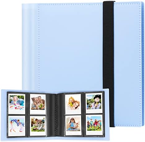 Foto Album za Polaroid Go Instant Mini kameru , 192 džepovi foto Album za Polaroid go kameru i Film, Polaroid go Album knjiga sa elastičnom trakom za Polaroid Go filmove u boji
