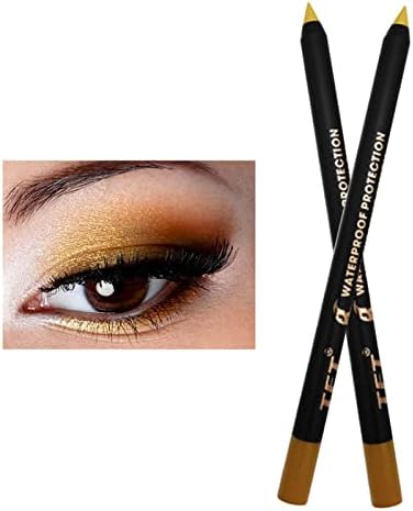 VEFSU 3u1 olovka za oči ležeći Silkworm olovka za sjenilo za oči Gel olovka za oči dugotrajna vodootporna jaka boja boje Cat Eye Makeup Pen Brow Mapping olovka
