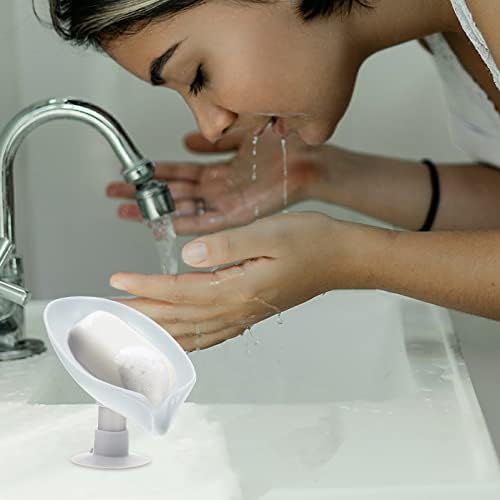 Doitool bar sapun sa sapun za odvod posuđa za odvod posuđa: 2pcs tuš kupaonica Samostajanje vodopada sapunica za sapun za sapun za uštedu rezervnih dijelova za kuhinjske spužve spremnik sa sapunom