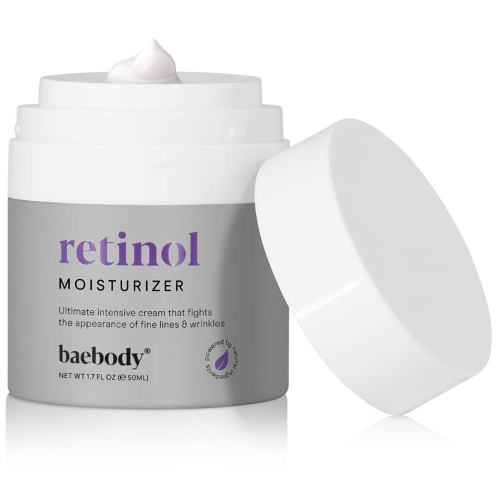 Baebody Retinol hidratantna krema za lice, vrat i dekolte sa borbom protiv bora i akni Retinol, ulje