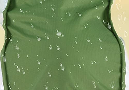 Chezabbey Dog Raincoat Prozirna kapuljača za kišu za kišu Vodootporna podesiva pseća pončo