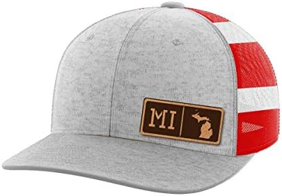 Michigan homegrown kožna patch šešir