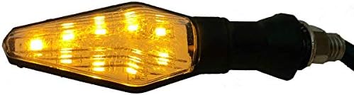 MotorToGo Crna sekvencijalna lampa Žmigavci svjetla LED Žmigavci indikatori kompatibilni za 2014 BMW S1000RR